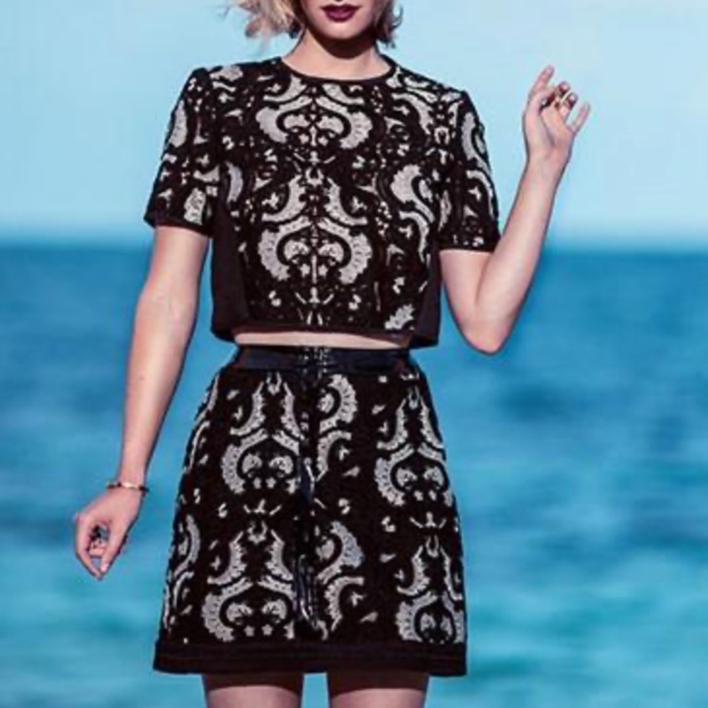 WHOLE 9 YARDS BOBBIN LACE SKIRT